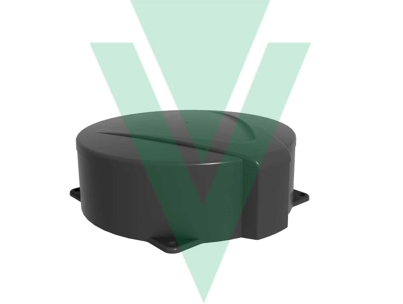 ANTENA OMNIDIRECCIONAL DAACC VEDA QUICK 12V Antracita - CAJA 5 unid